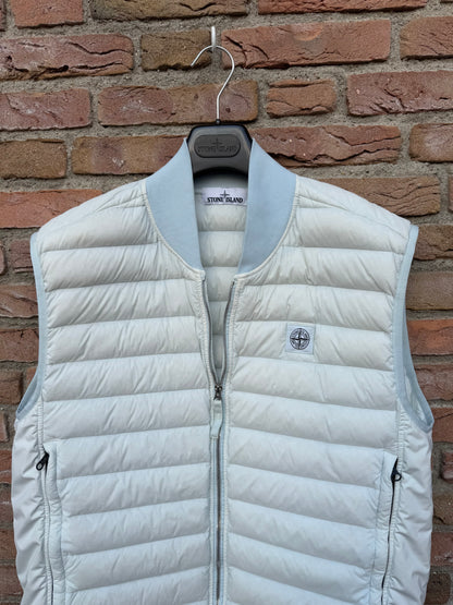 Stone Island Loom Woven Down Nylon Gilet - XL