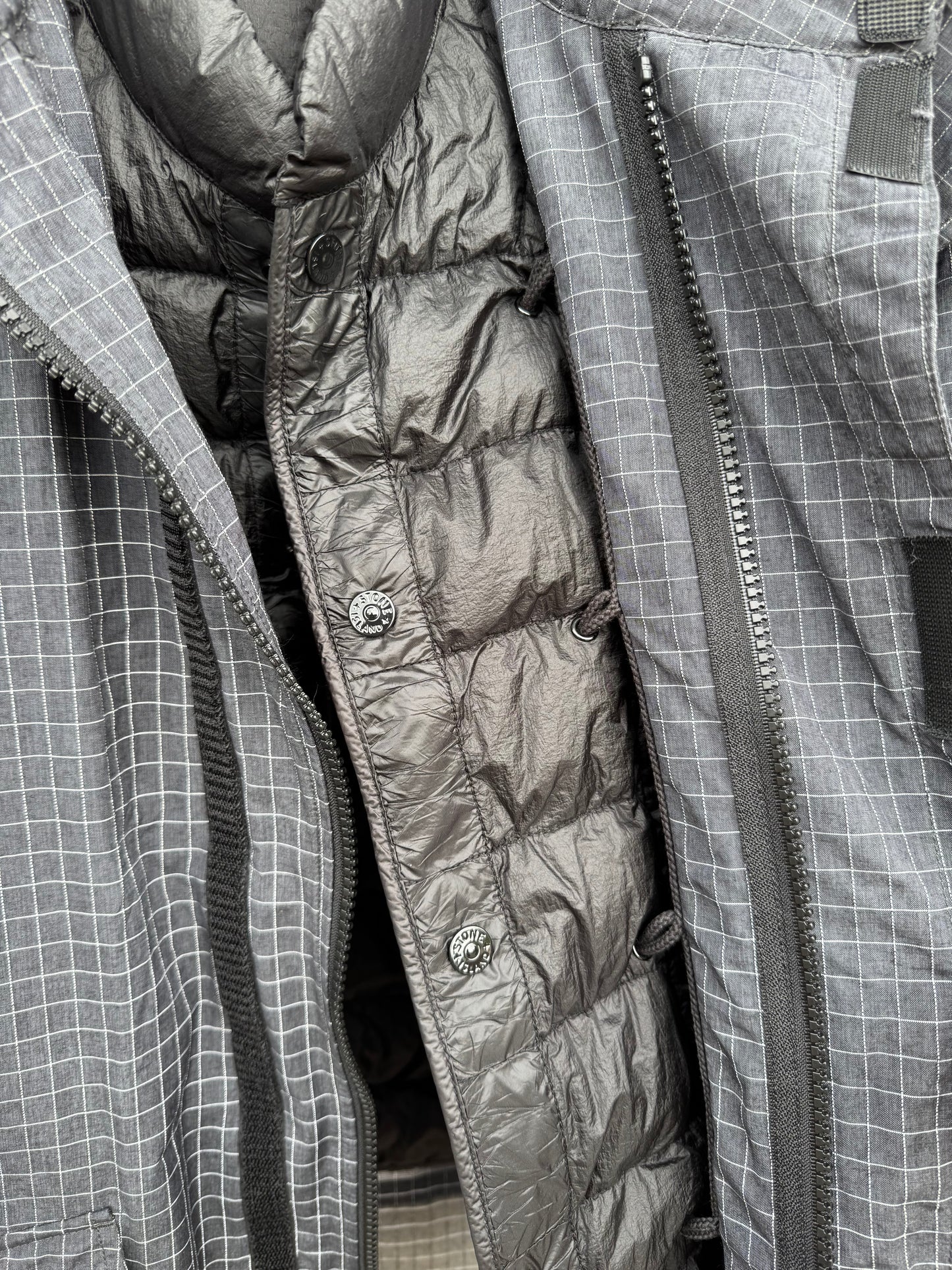 Stone Island Reflective Chine Ripstop Jacket - L