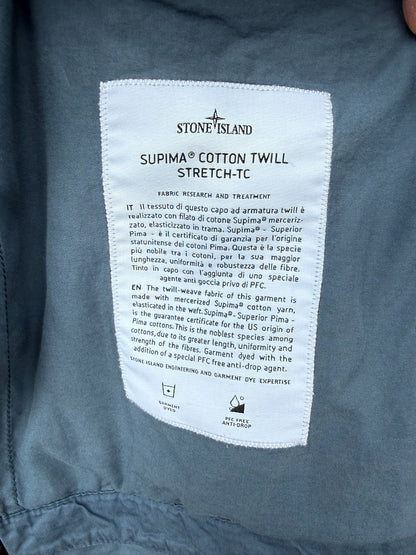 Stone Island Supima Cotton Twill Stretch-TC Jacket - L