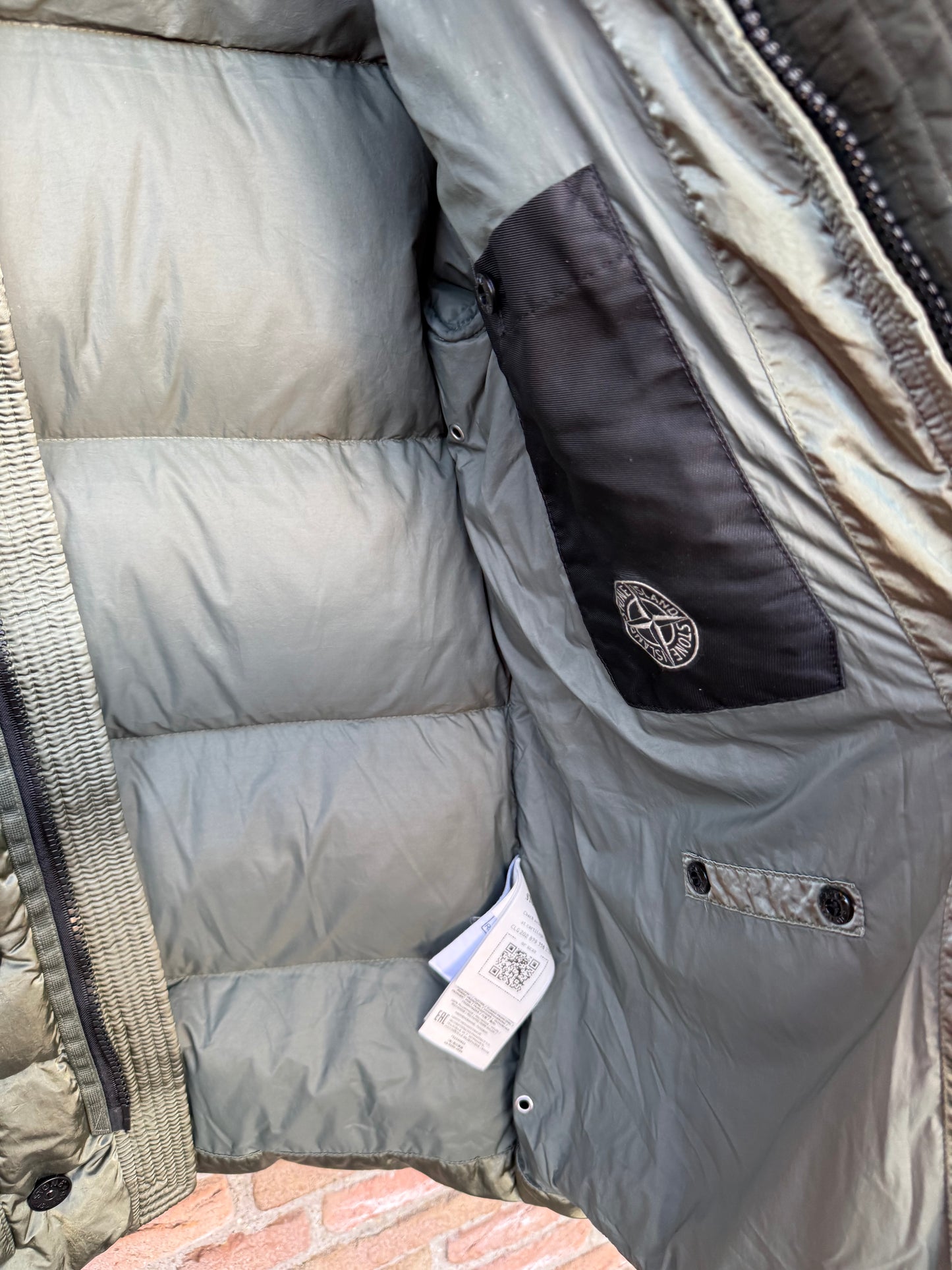 Stone Island Nylon Raso Down-TC Jakcet - S