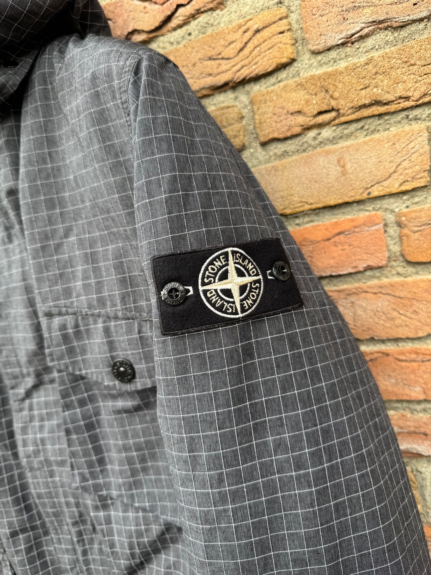 Stone Island Reflective Chine Ripstop Jacket - L