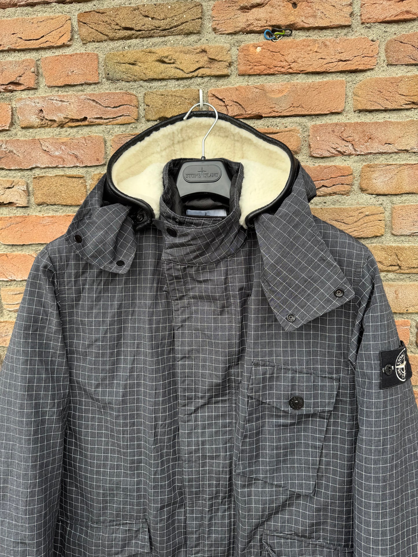 Stone Island Reflective Chine Ripstop Jacket - L