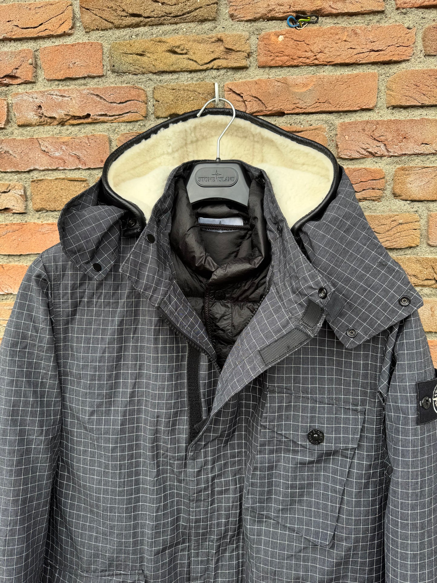 Stone Island Reflective Chine Ripstop Jacket - L