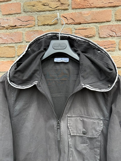 Stone Island Hooded Overshirt - L