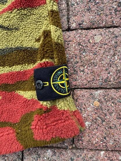 Stone Island Heritage Camo Fleece Shorts - M