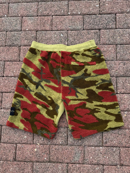 Stone Island Heritage Camo Fleece Shorts - M