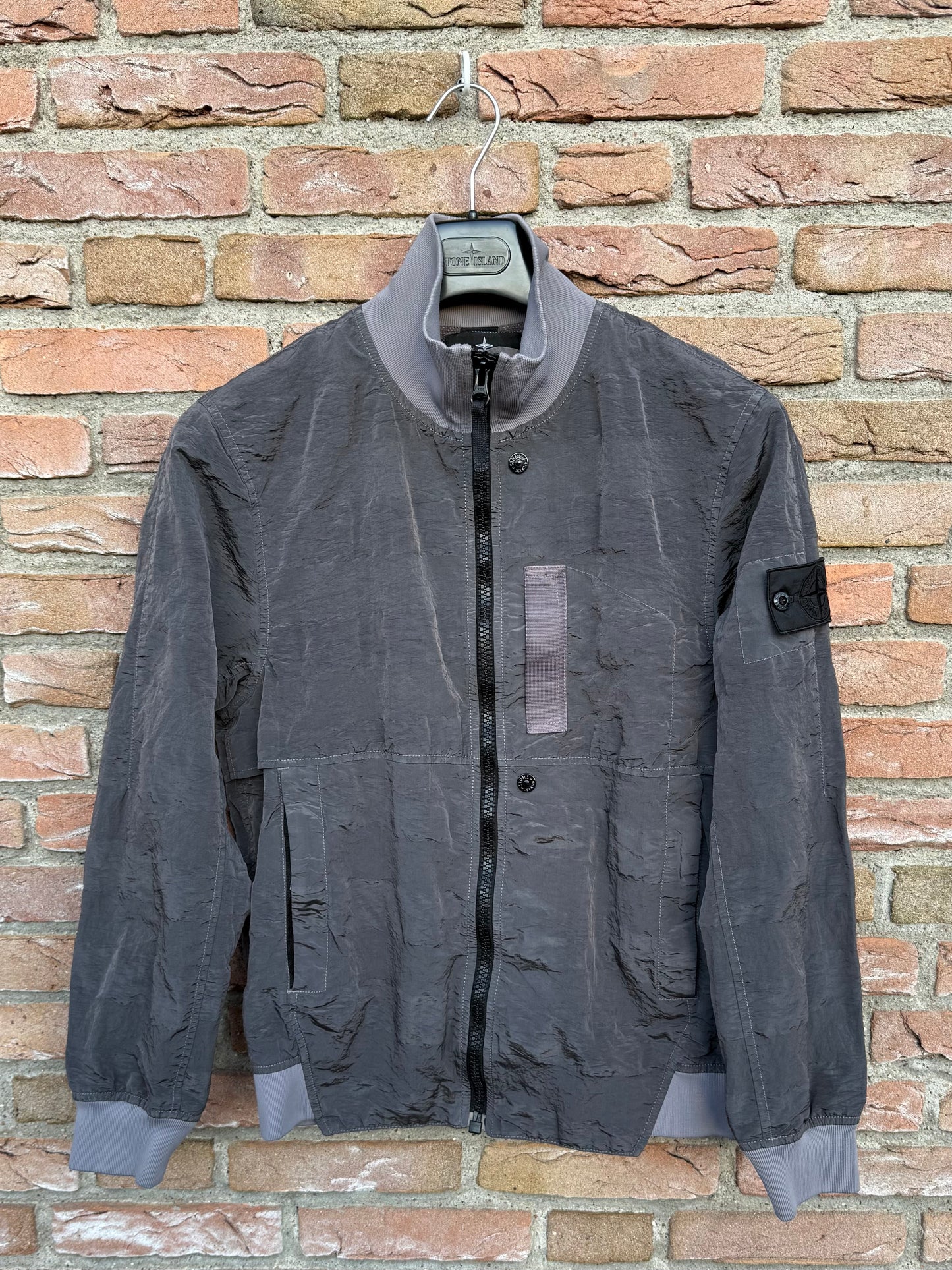 Stone Island Shadow Project Striped Nylon Metal Jacket - S