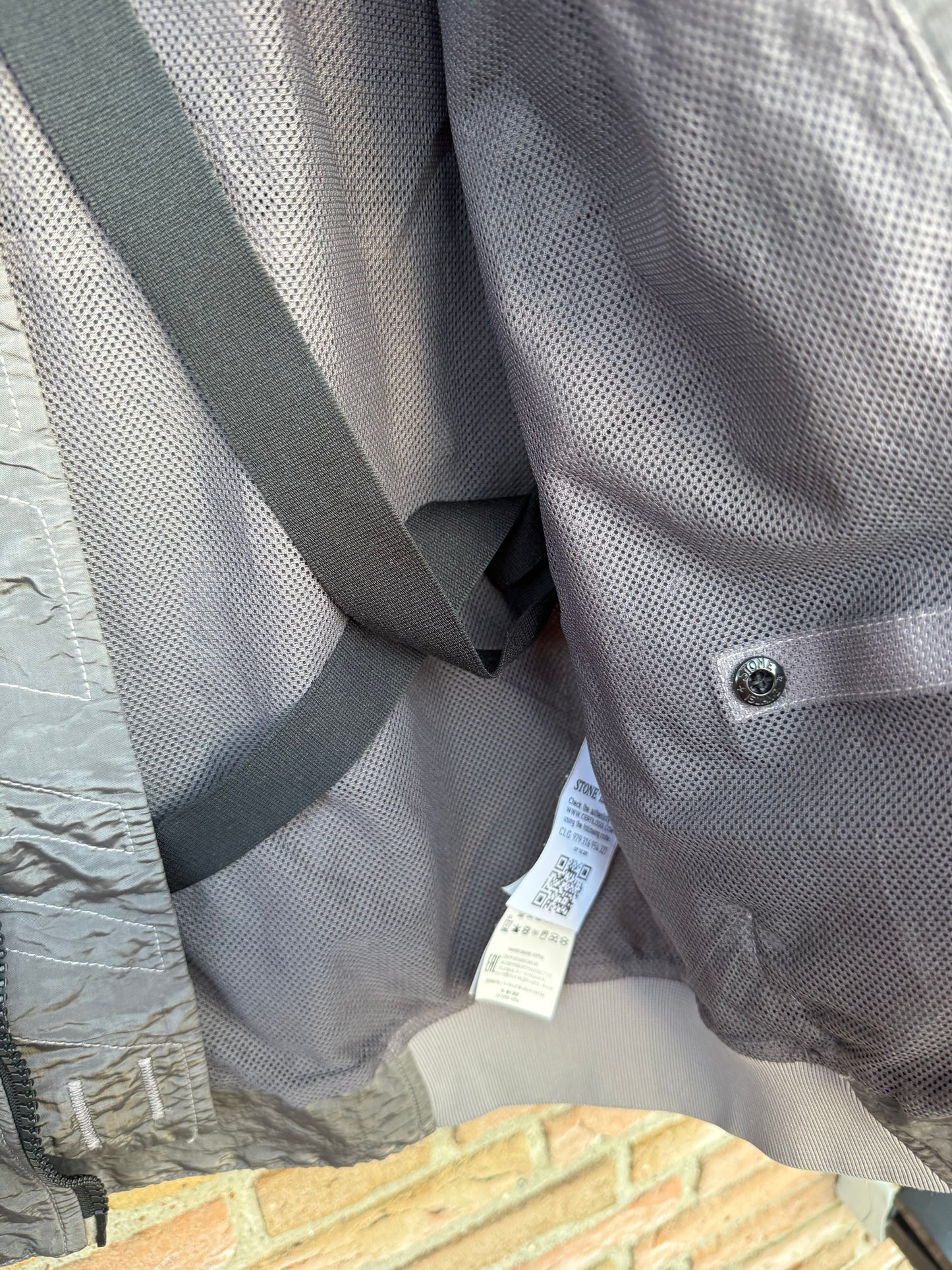 Stone Island Shadow Project Striped Nylon Metal Jacket - S