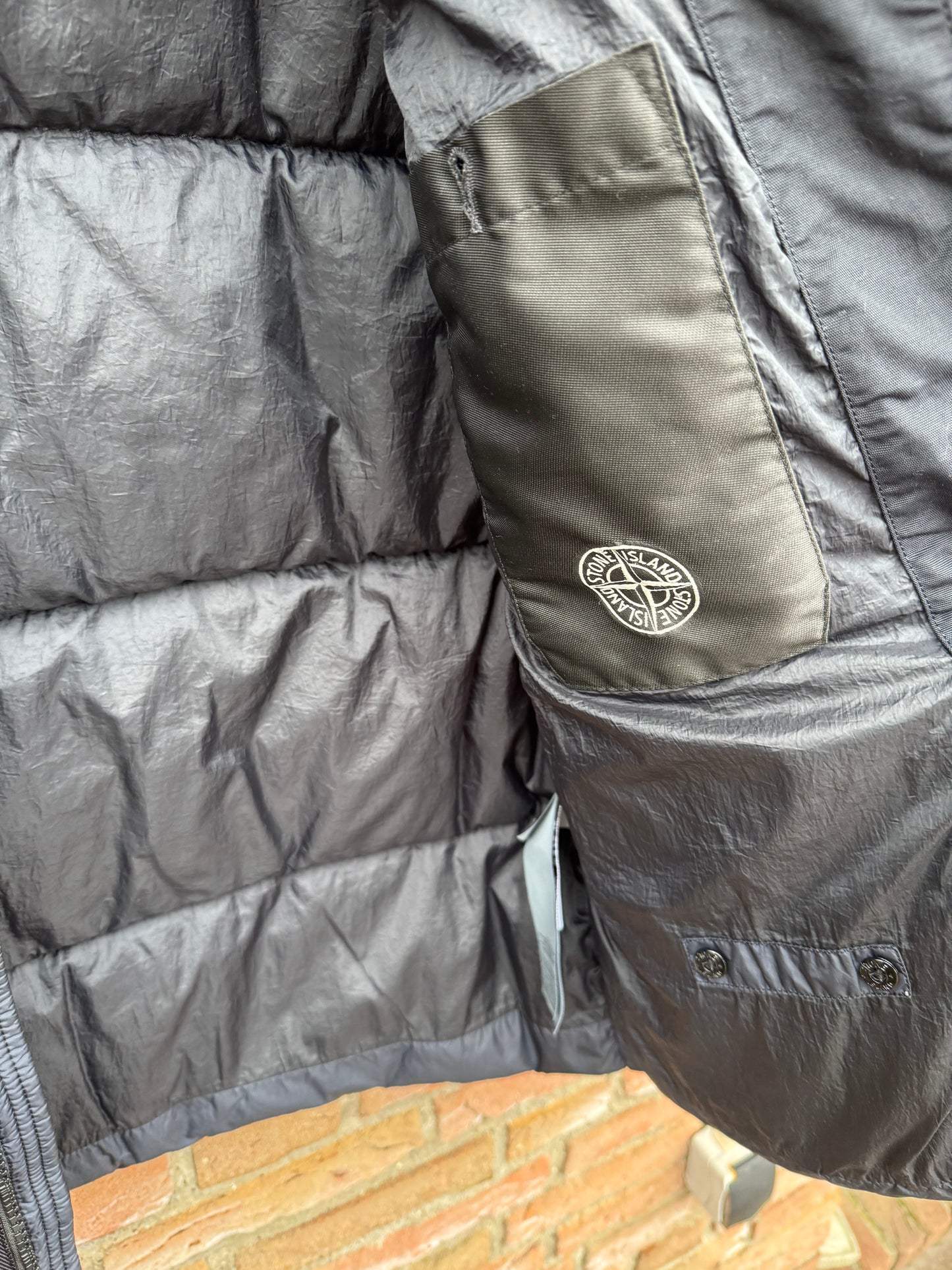 Stone Island Crinkle Reps Daunenjacke - M
