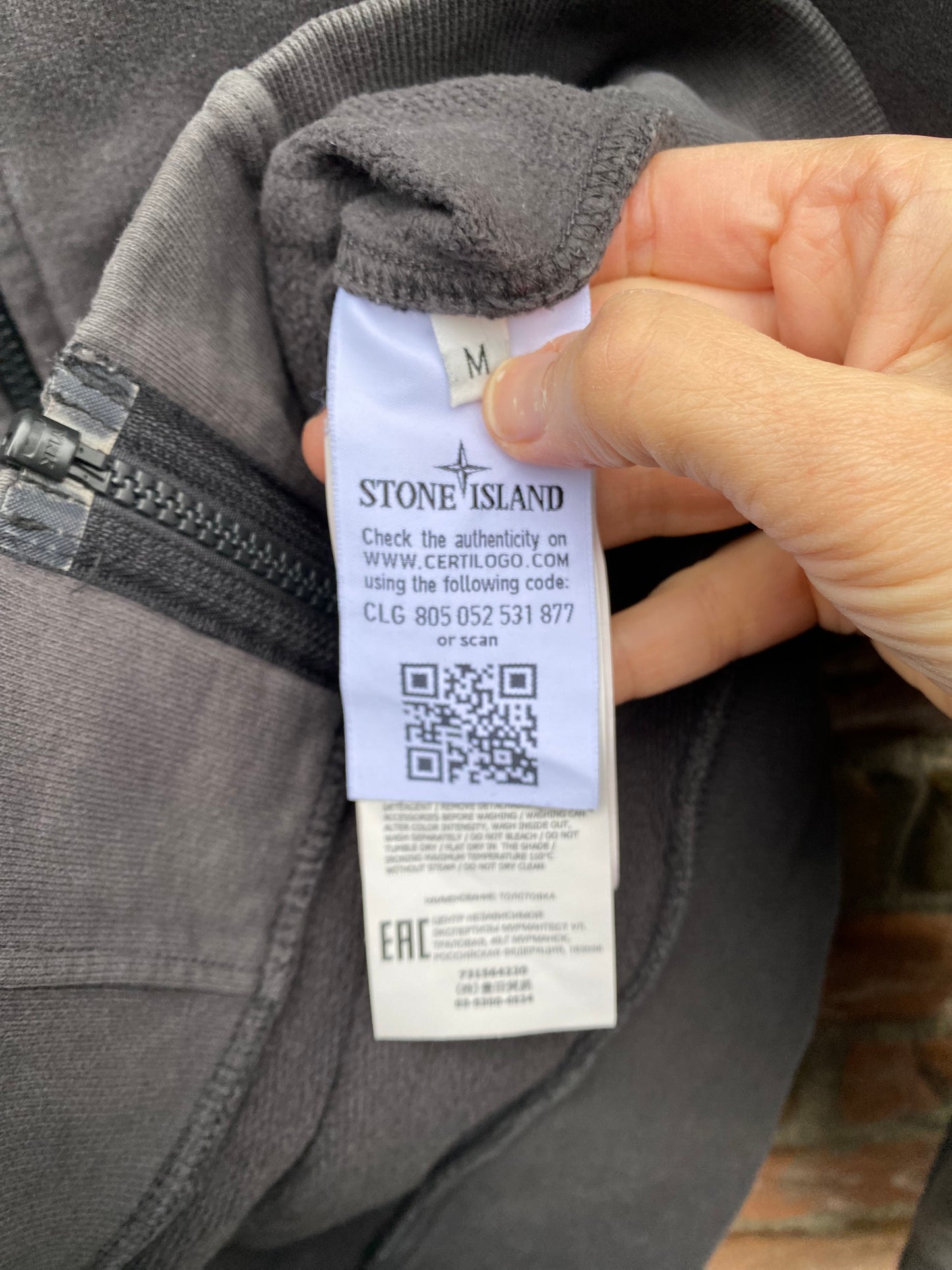 Stone Island Kapuzenjacke - M