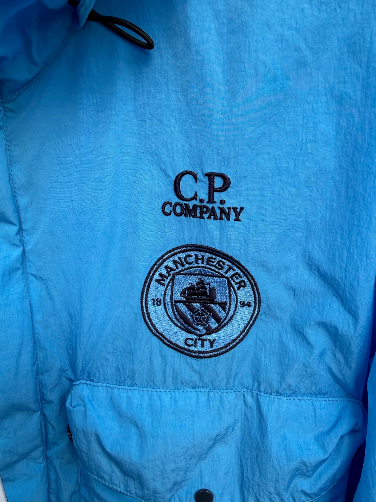 C.P. Company Manchester City Eco-Chrome R La Mille Jacket - L