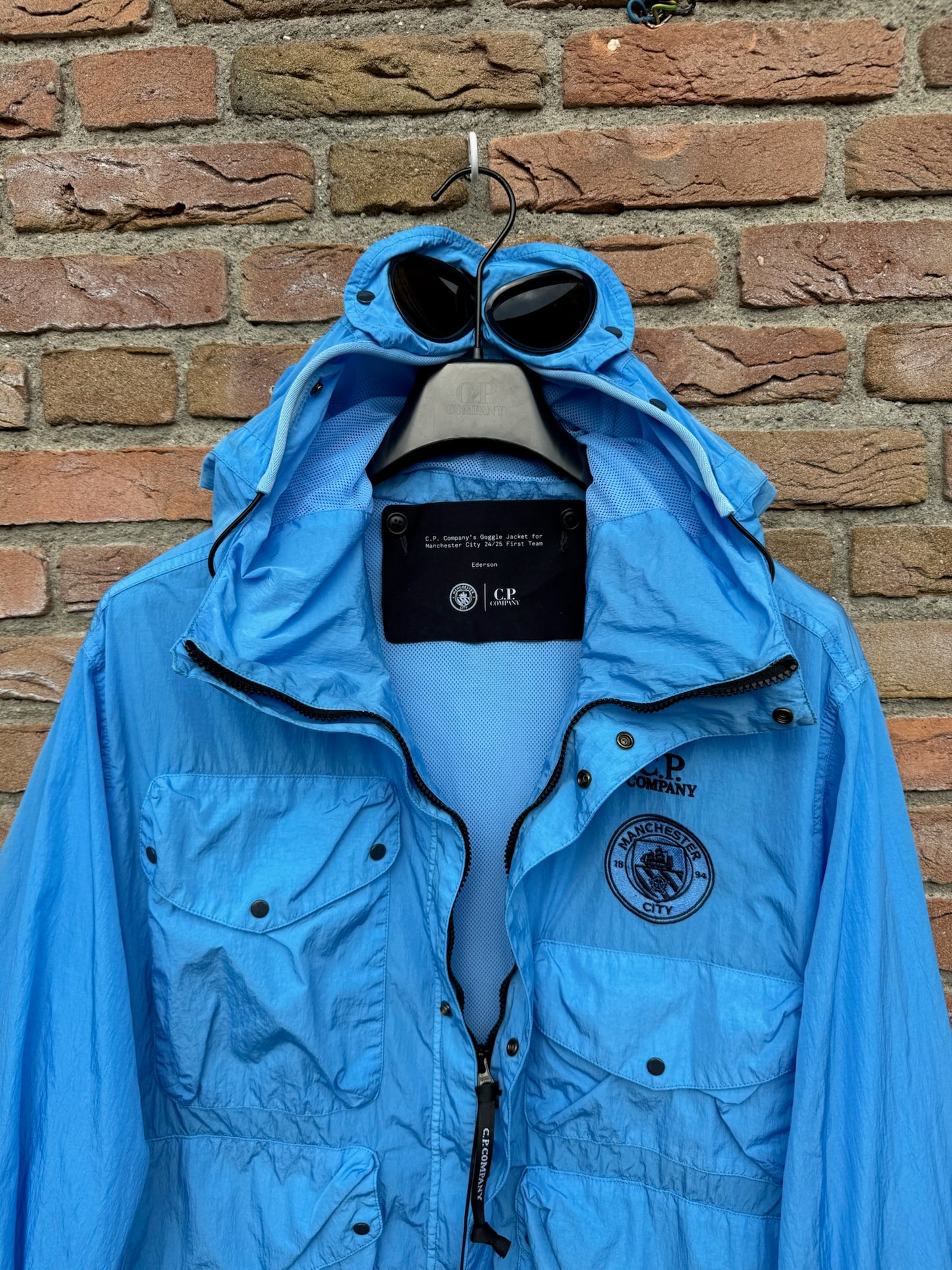 C.P. Company Manchester City Eco-Chrome R La Mille Jacket - L