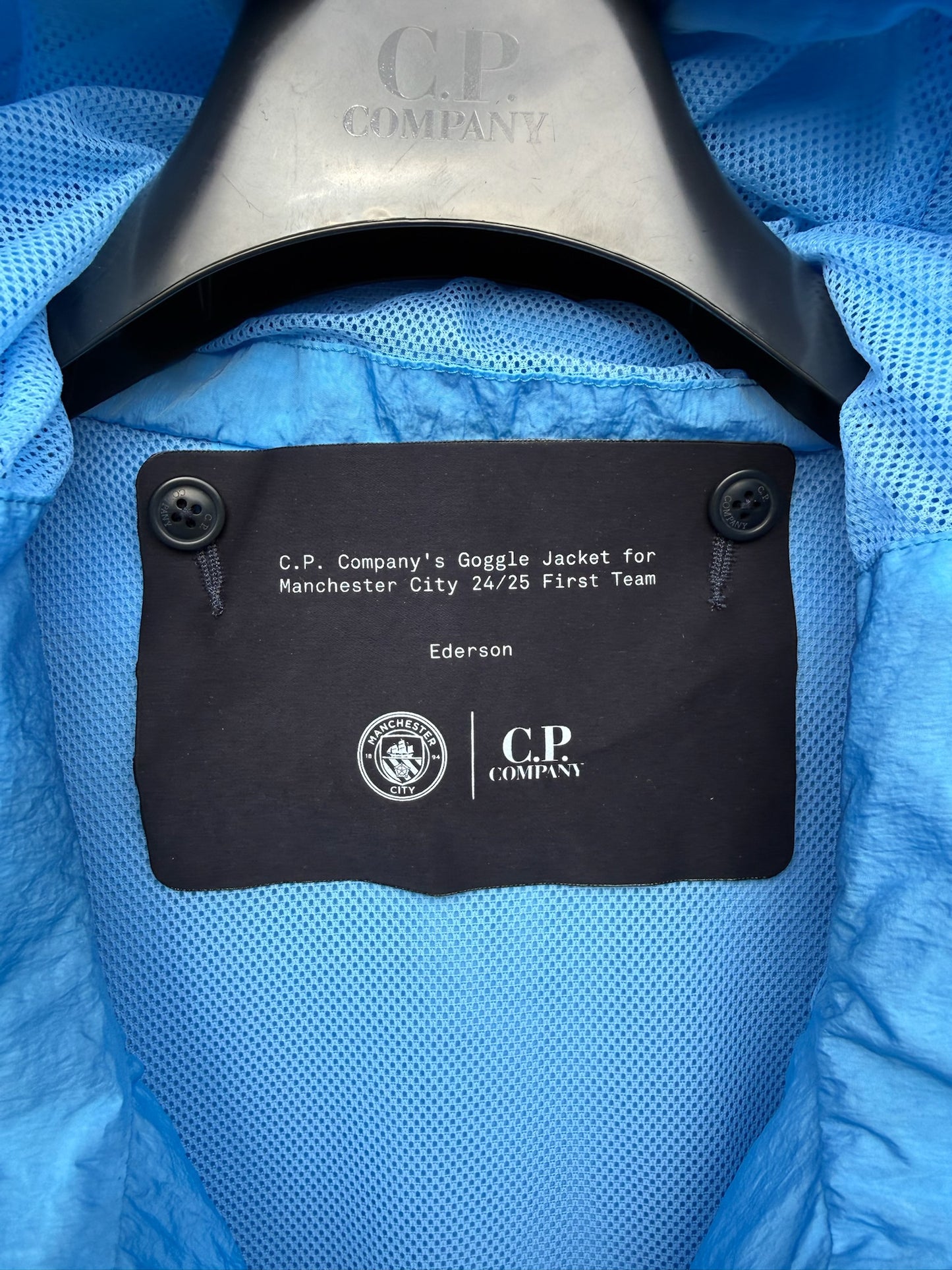C.P. Company Manchester City Eco-Chrome R La Mille Jacket - L