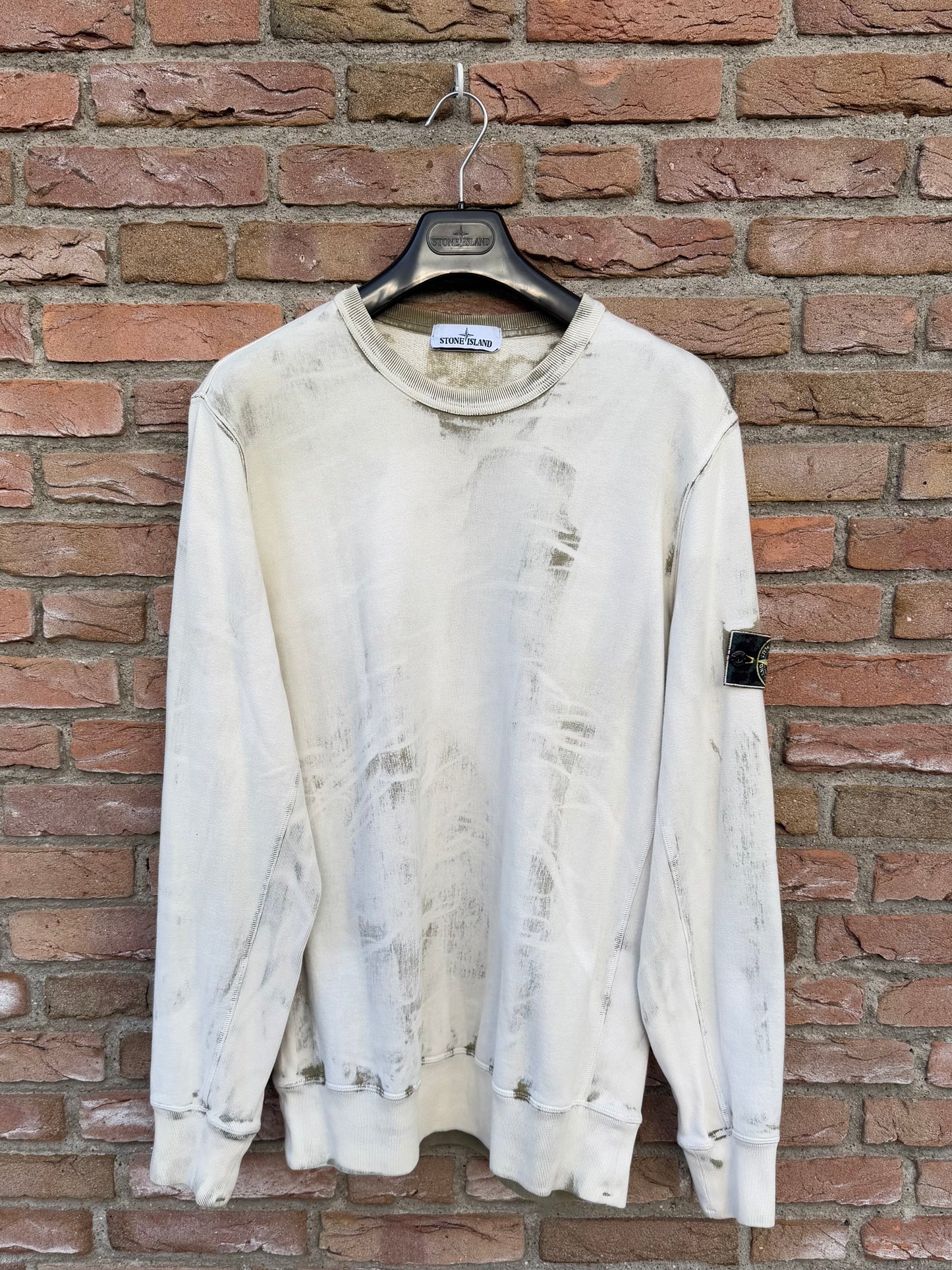 Stone Island Hand Corrosion Sweatshirt - XL