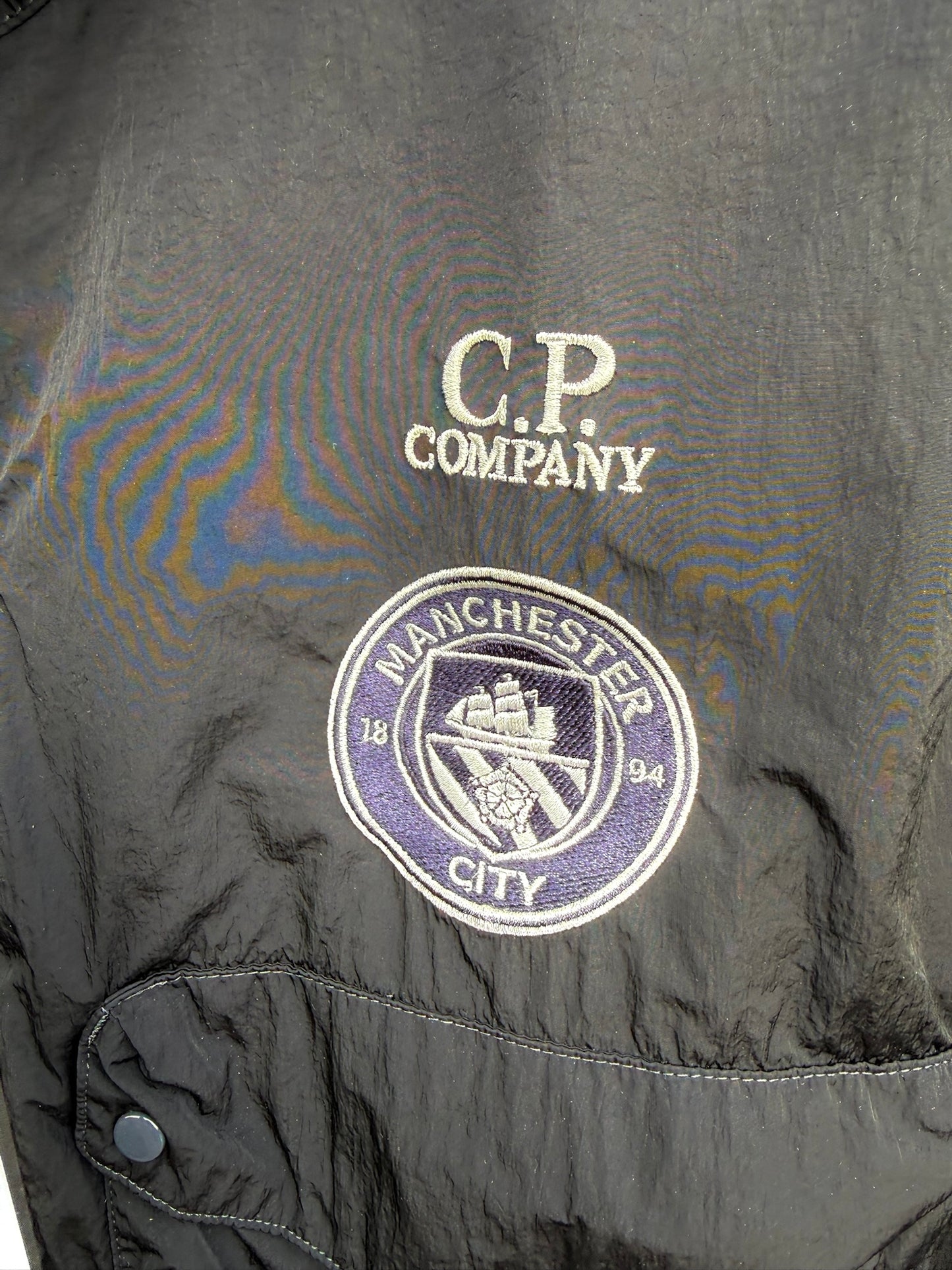 C.P. Company Manchester City Eco-Chrome R La Mille Jacket - L