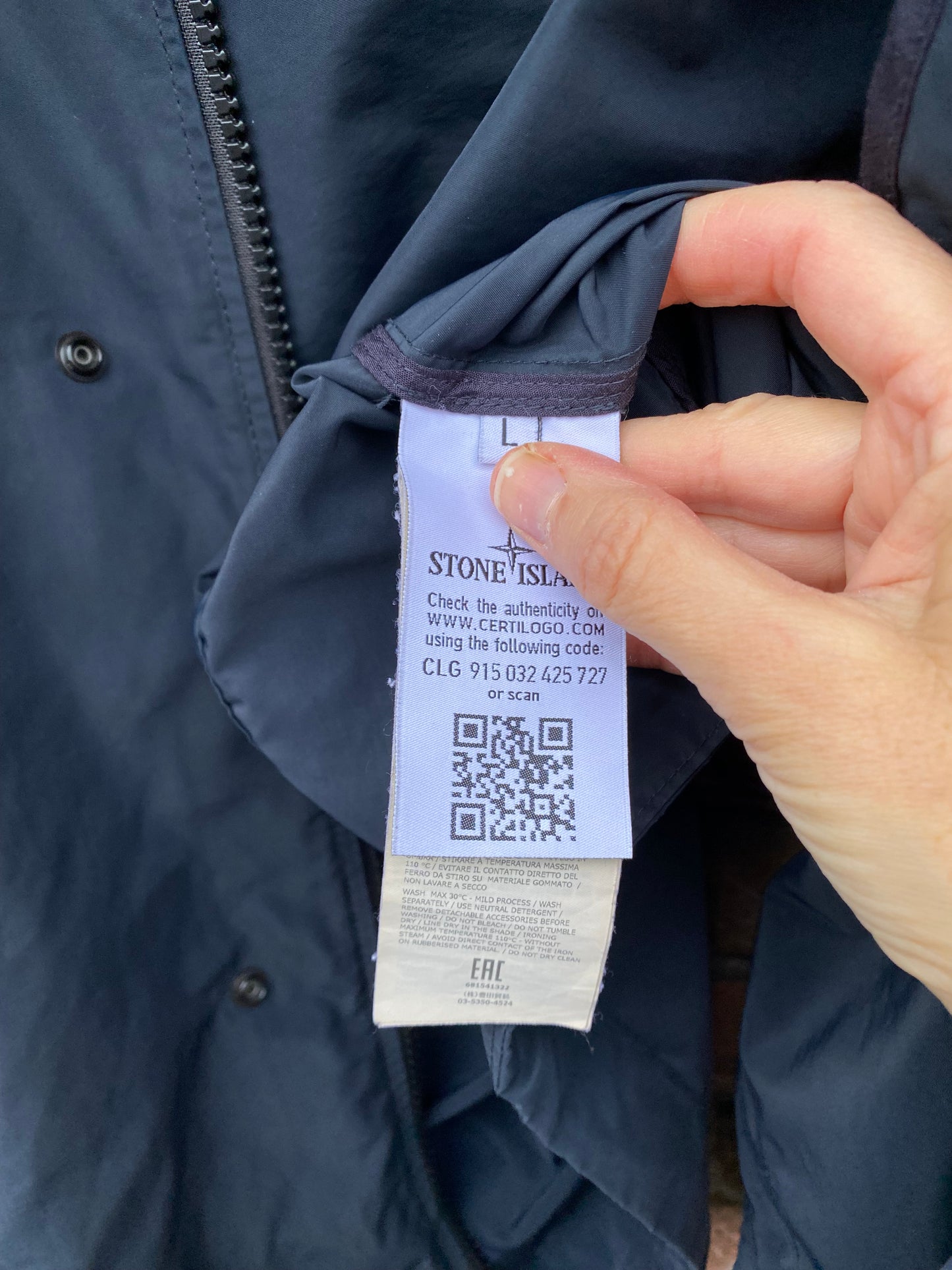 Stone Island Micro Reps Jacke - L