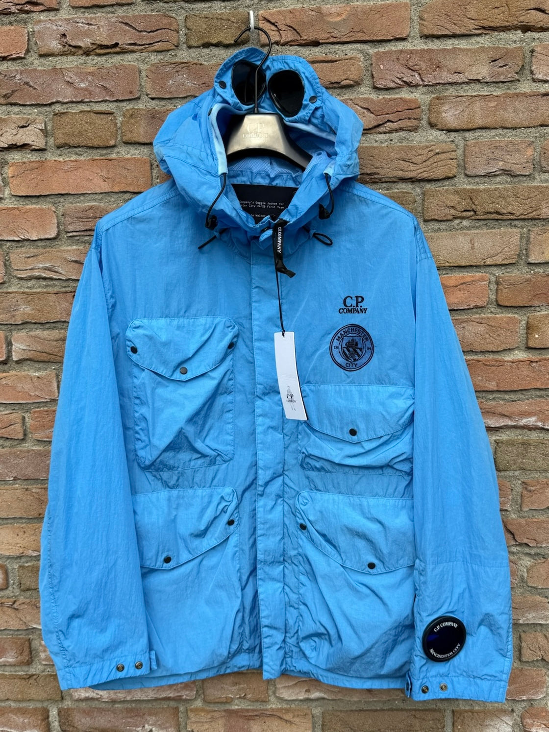 C.P. Company Manchester City Eco-Chrome R La Mille Jacket - XL