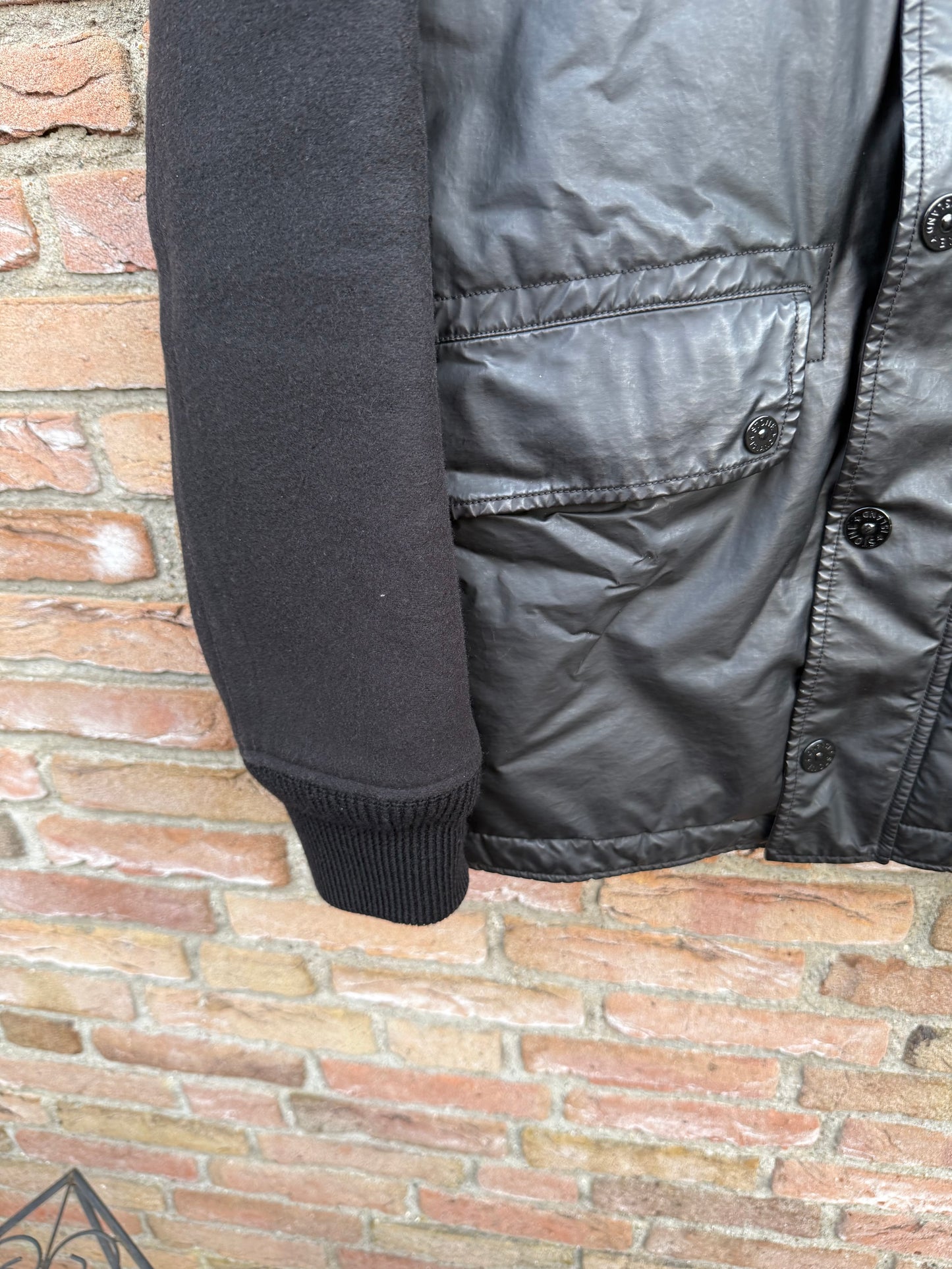 Stone Island Panno Tinto in Capo Piu Mussola Gommata Ghost Jacket - XL