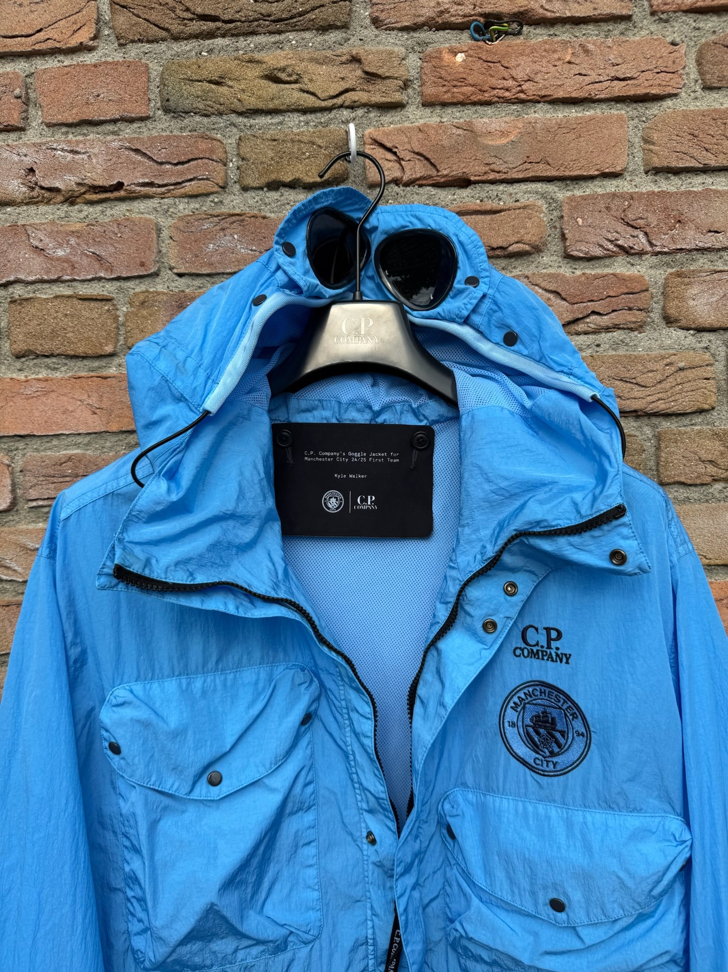 C.P. Company Manchester City Eco-Chrome R La Mille Jacket - XL