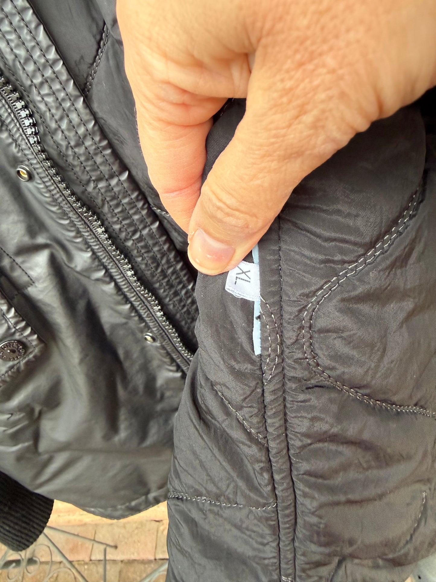 Stone Island Panno Tinto in Capo Piu Mussola Gommata Ghost Jacket - XL