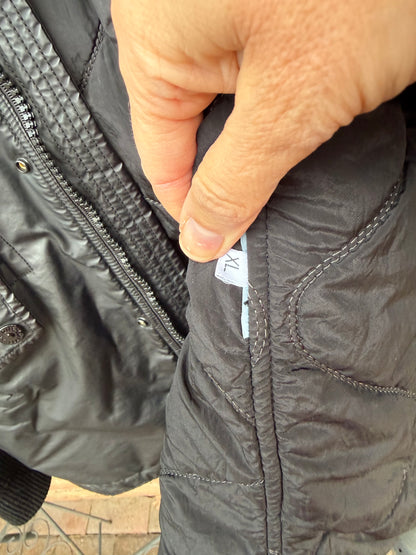 Stone Island Panno Tinto in Capo Piu Mussola Gommata Ghost Jacket - XL