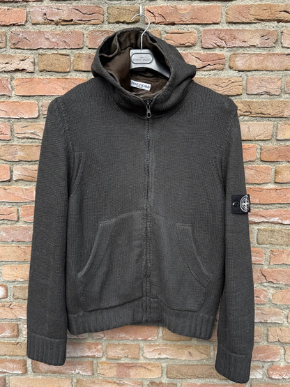 Stone Island Graphite Knit Jacket - L