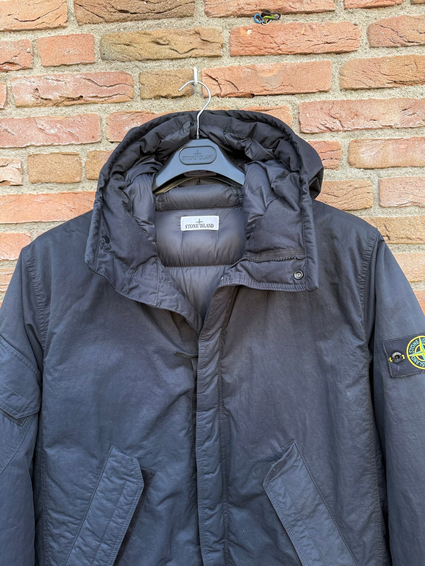 Stone Island Opaque Nylon Twill Down-TC Jacket - XL