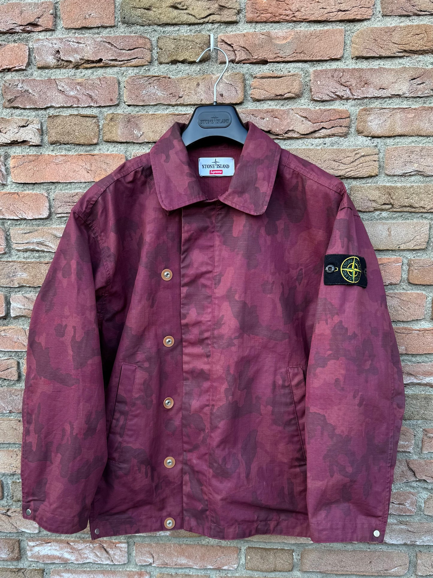 Stone Island x Supreme Ice Jacket Camoflage - S