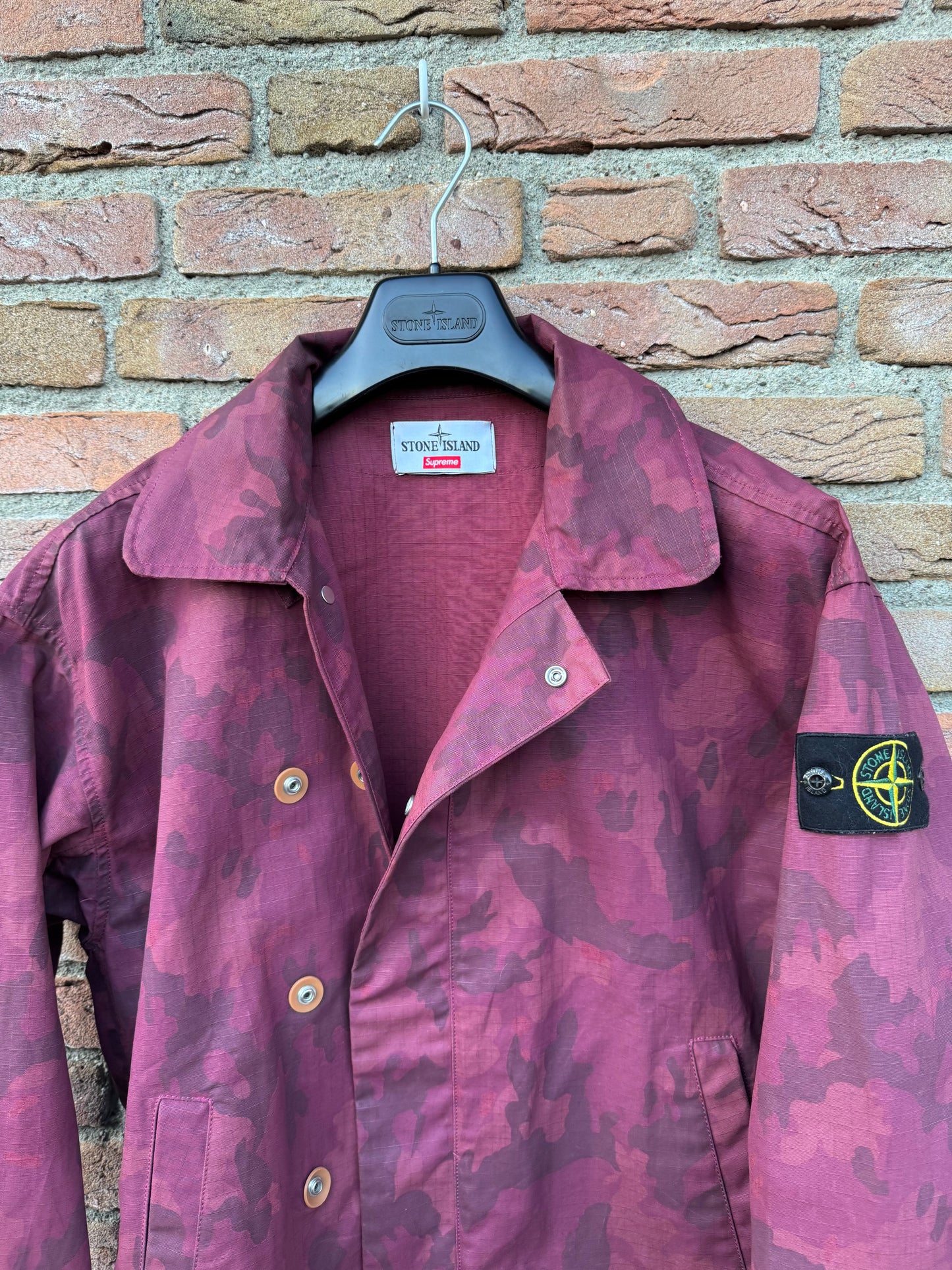 Stone Island x Supreme Ice Jacket Camoflage - S