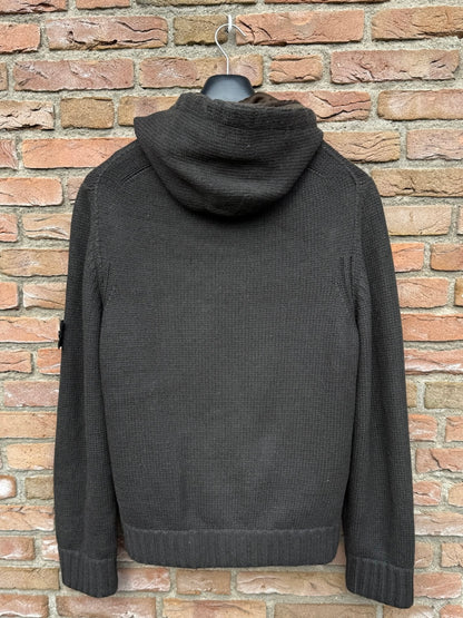 Stone Island Graphite Knit Jacket - L