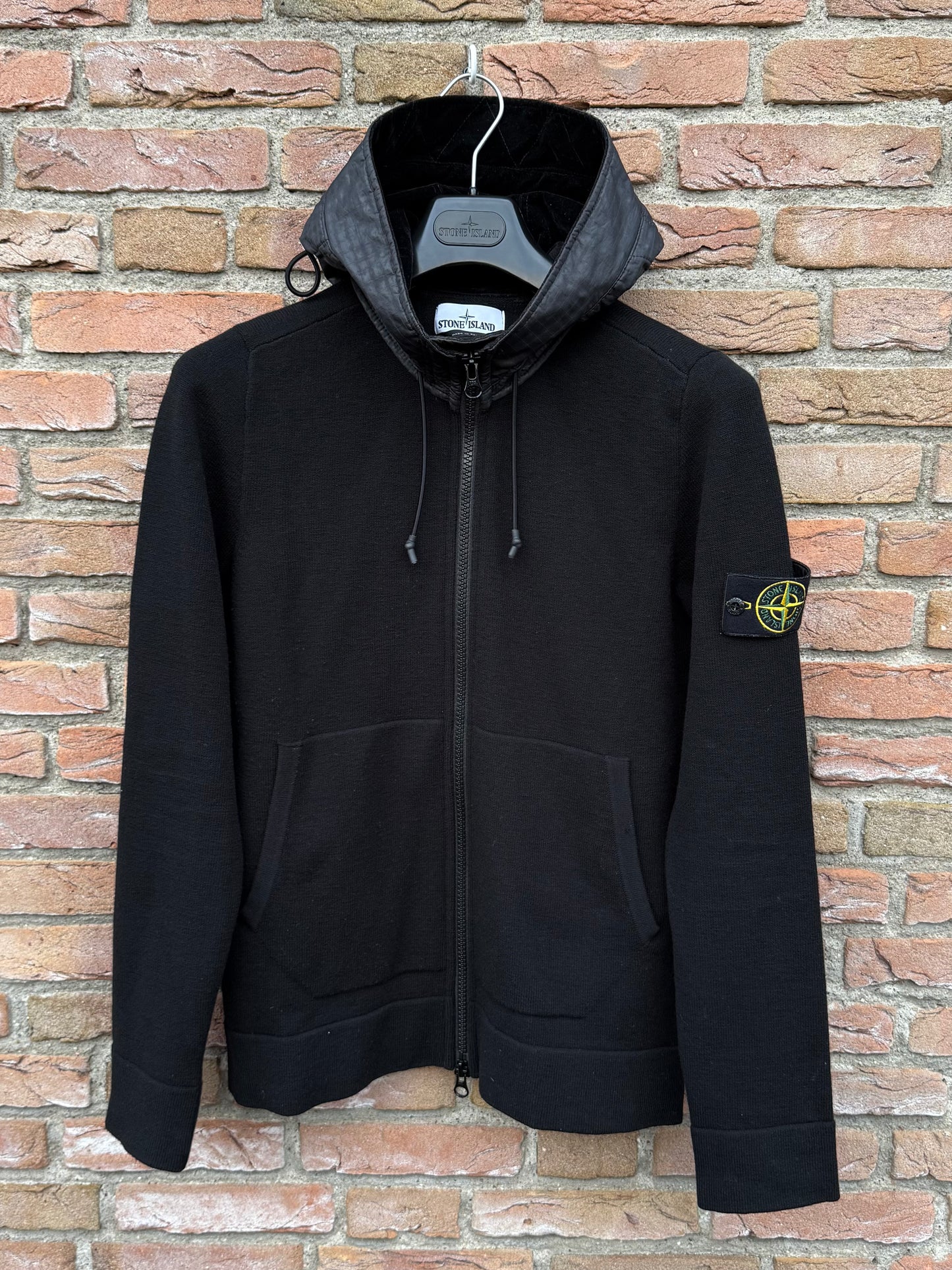 Stone Island Knit Zipped Hoodie - M