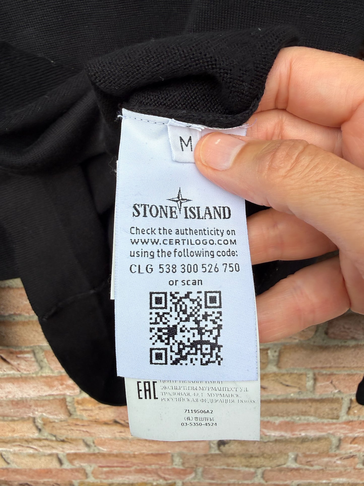 Stone Island Shadow Project Turtle Neck Knit Pullover - M