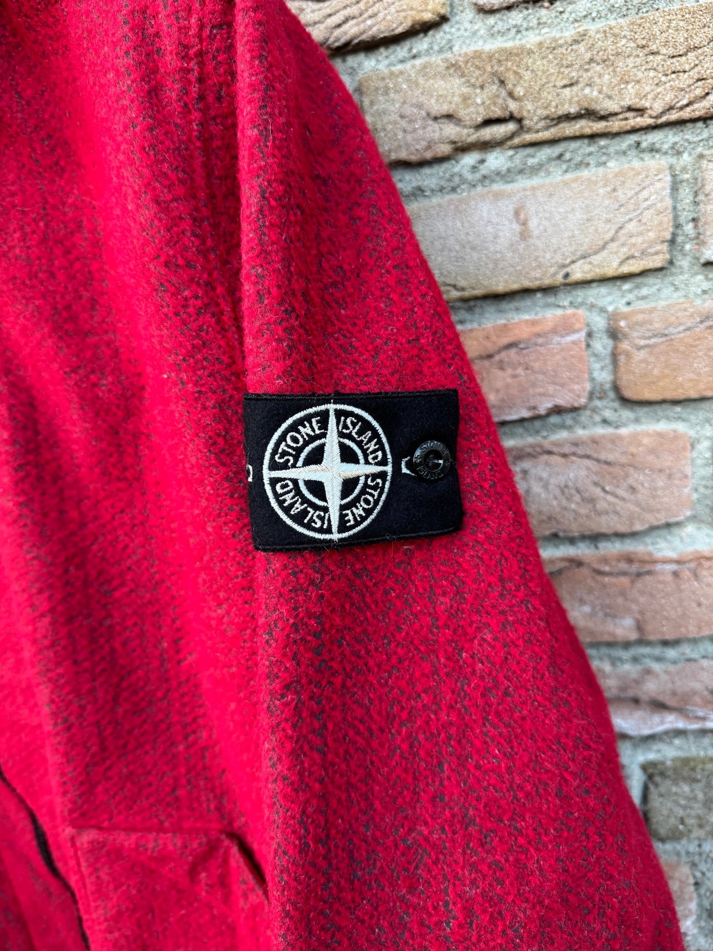 Stone Island Needle Punched Reflective Jacket - M