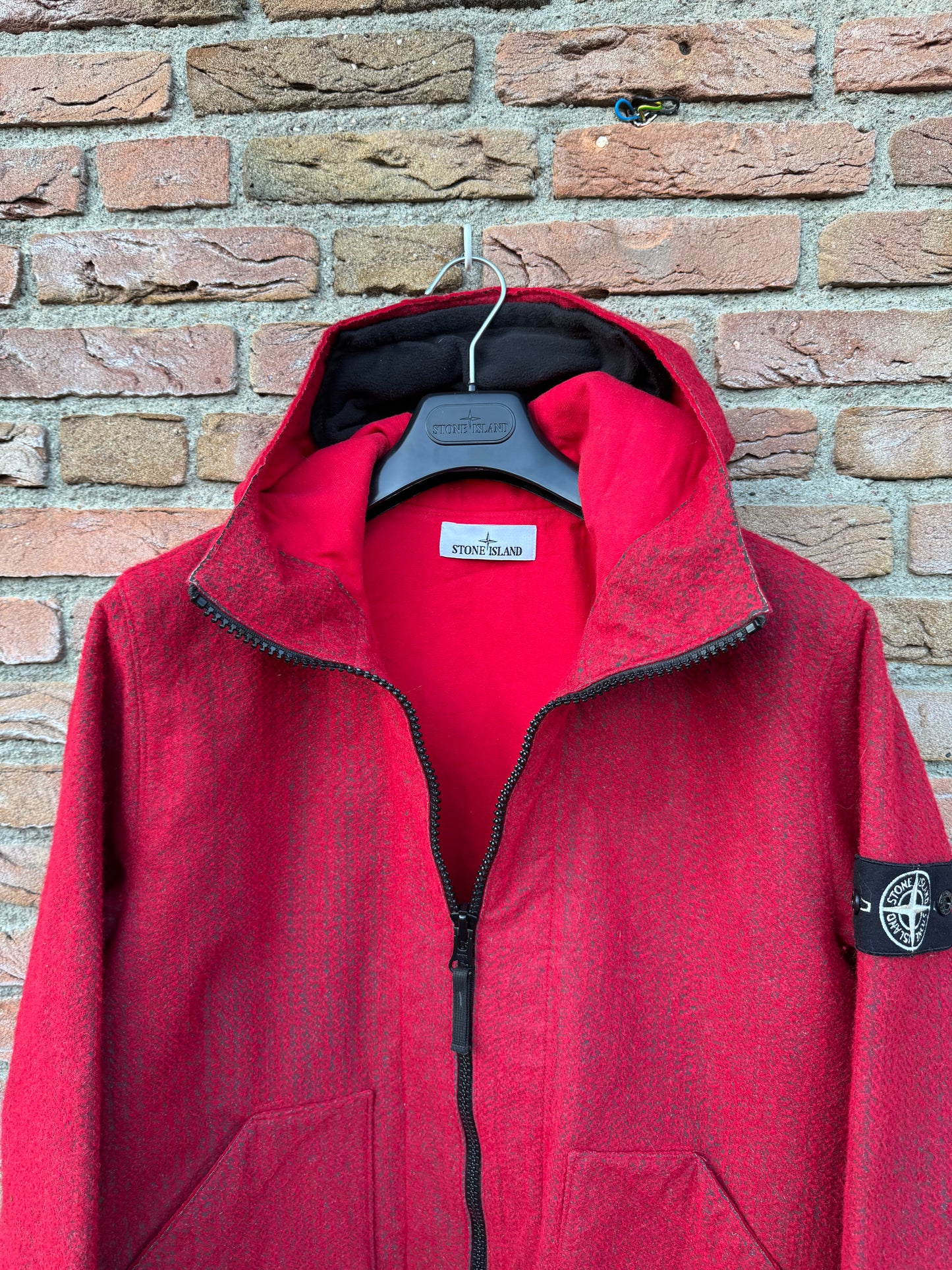 Stone Island Needle Punched Reflective Jacket - M