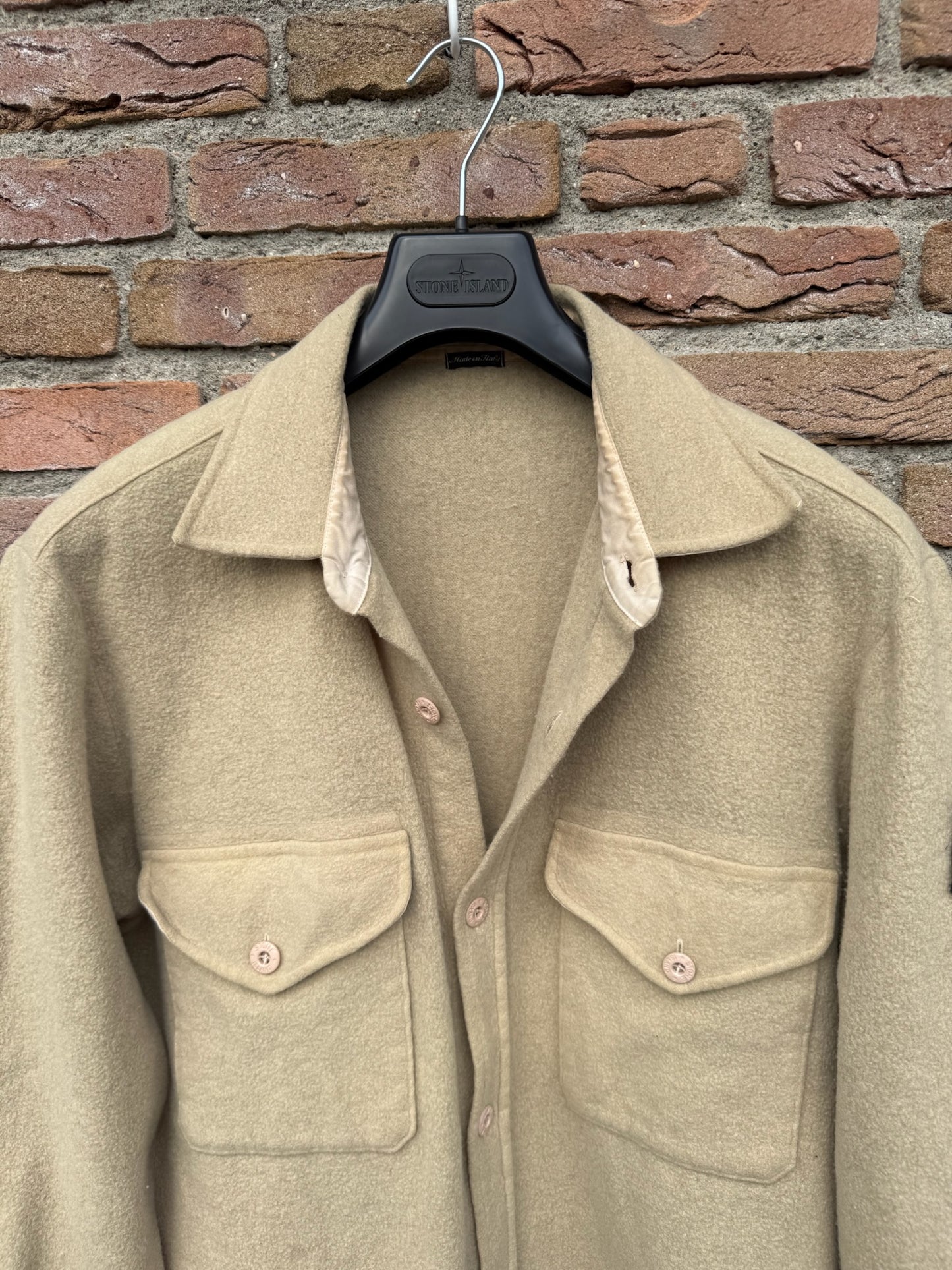 Stone Island Wool Overshirt - L