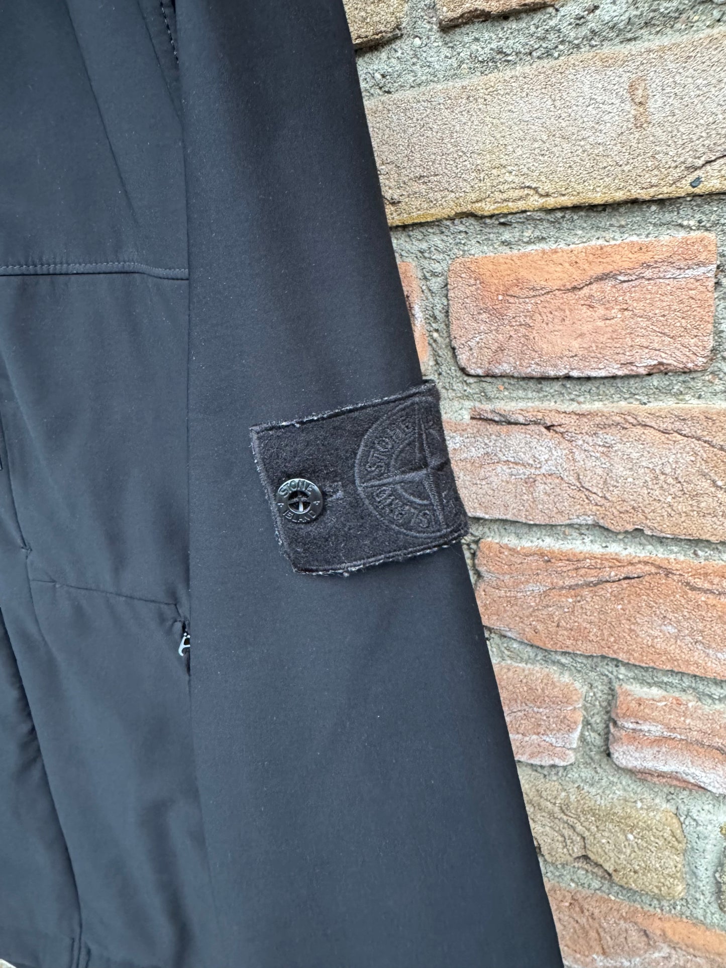 Stone Island Nylon Cotton 3L Ghost Jacke - S