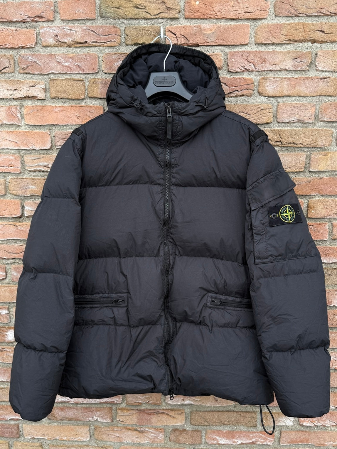 Stone Island Garment Dyed Crinkle Reps R-NY Down Jacket - XL