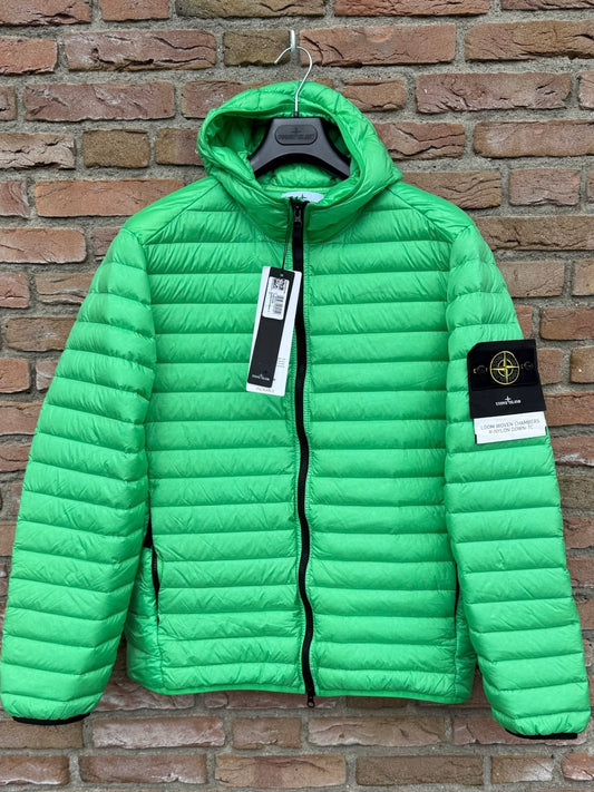 Stone Island Loom Woven Chambers R-Nylon Down-TC Jacket - L