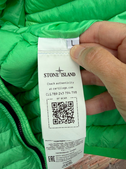 Stone Island Loom Woven Chambers R-Nylon Down-TC Jacket - L