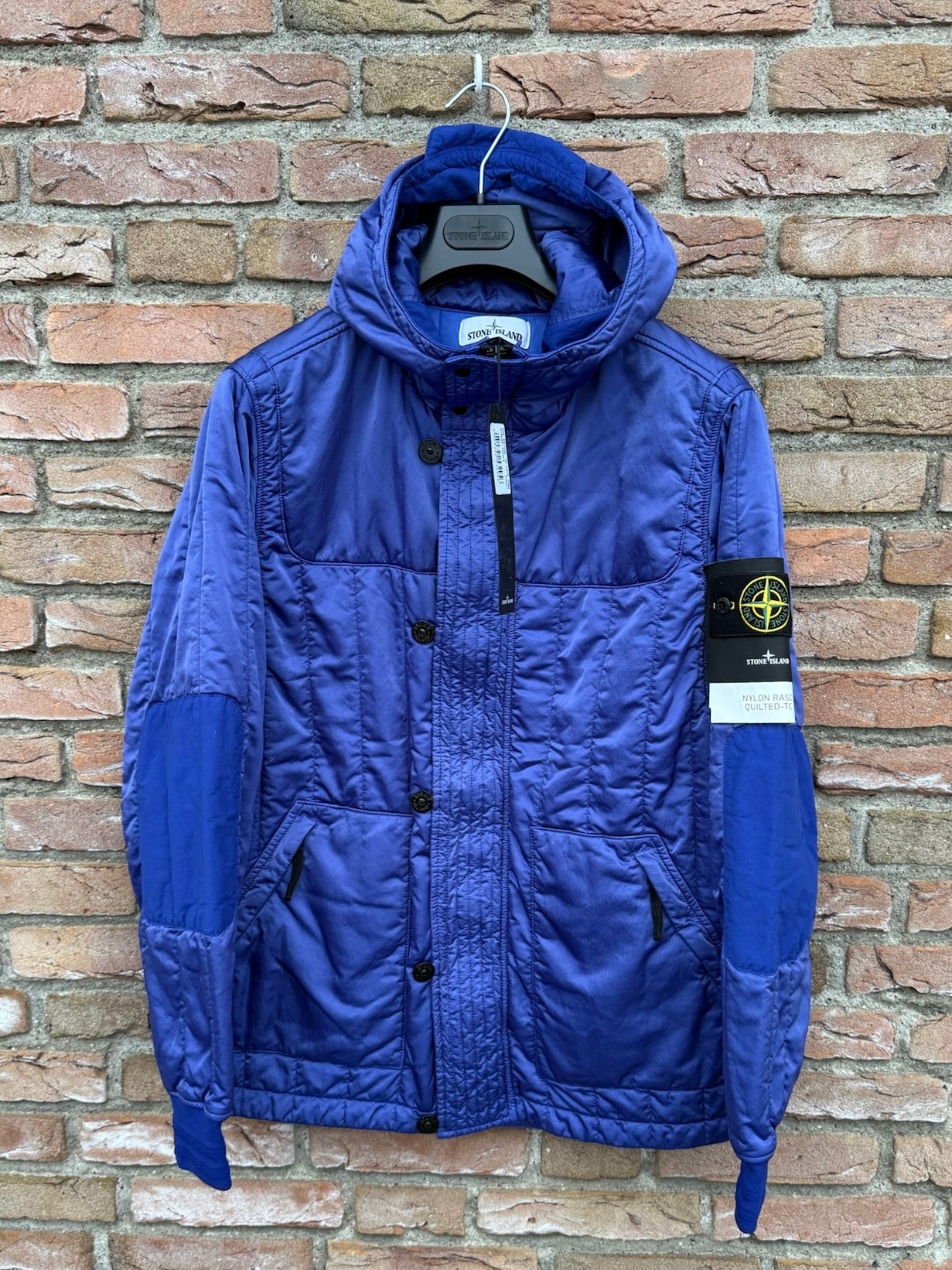 Stone Island Nylon Raso Quilted-TC Jacket - S
