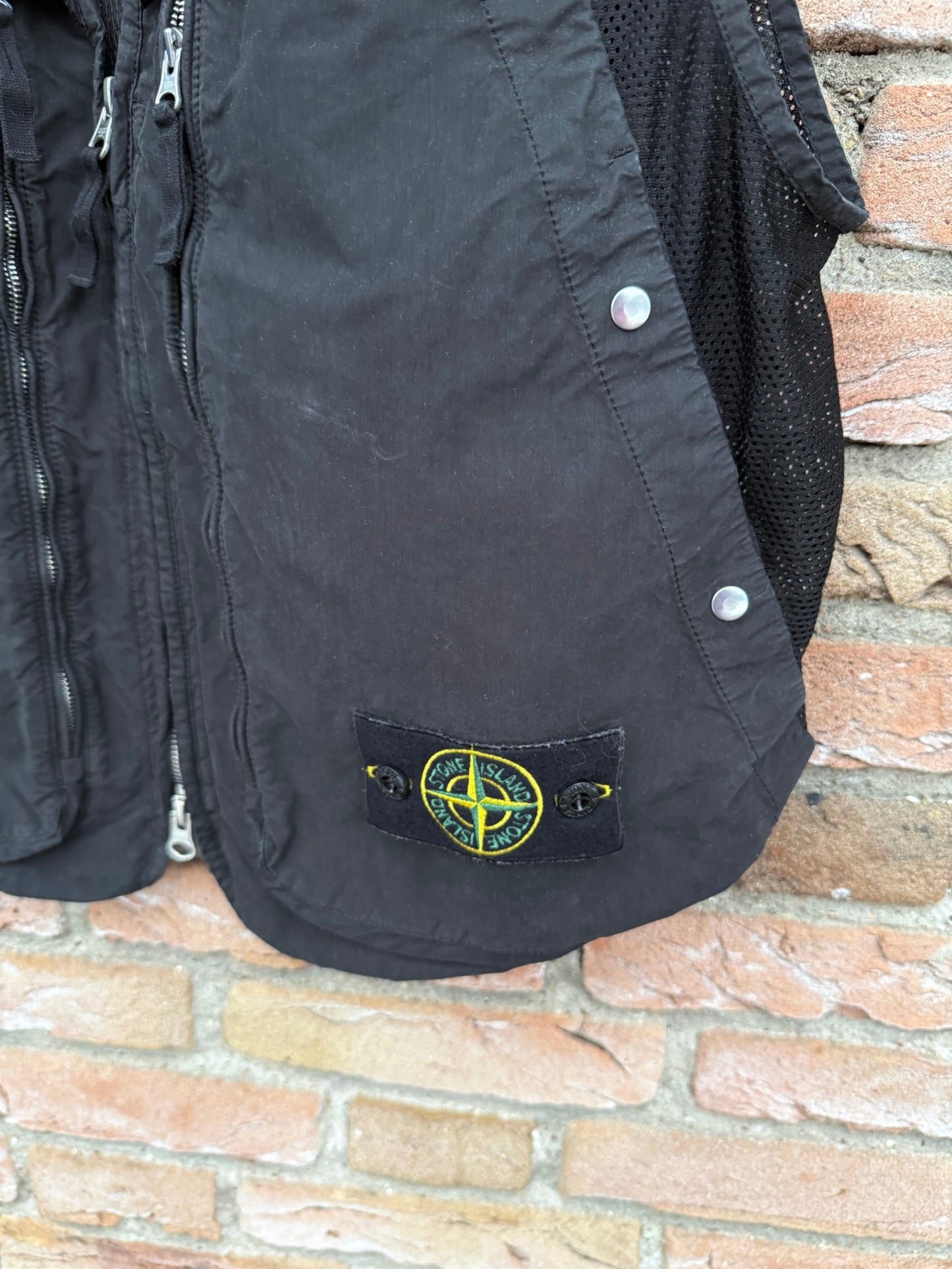 Stone Island David Light-TC Poly Net Gilet - L