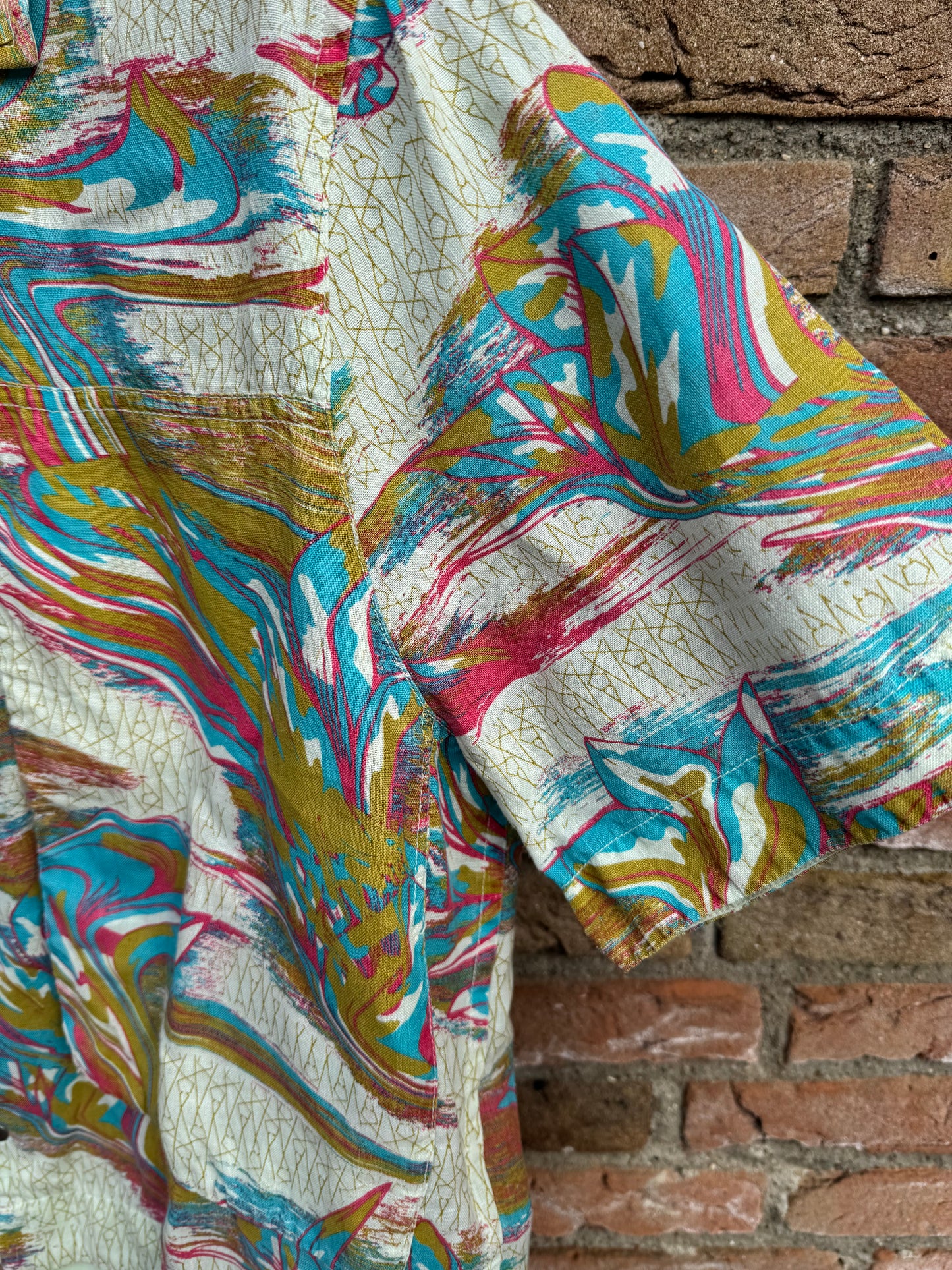 Stone Island Shadow Project Guayabera Shirt - S