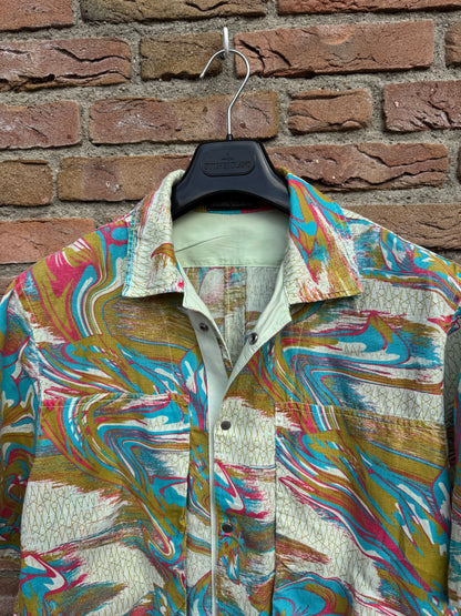 Stone Island Shadow Project Guayabera Shirt - S