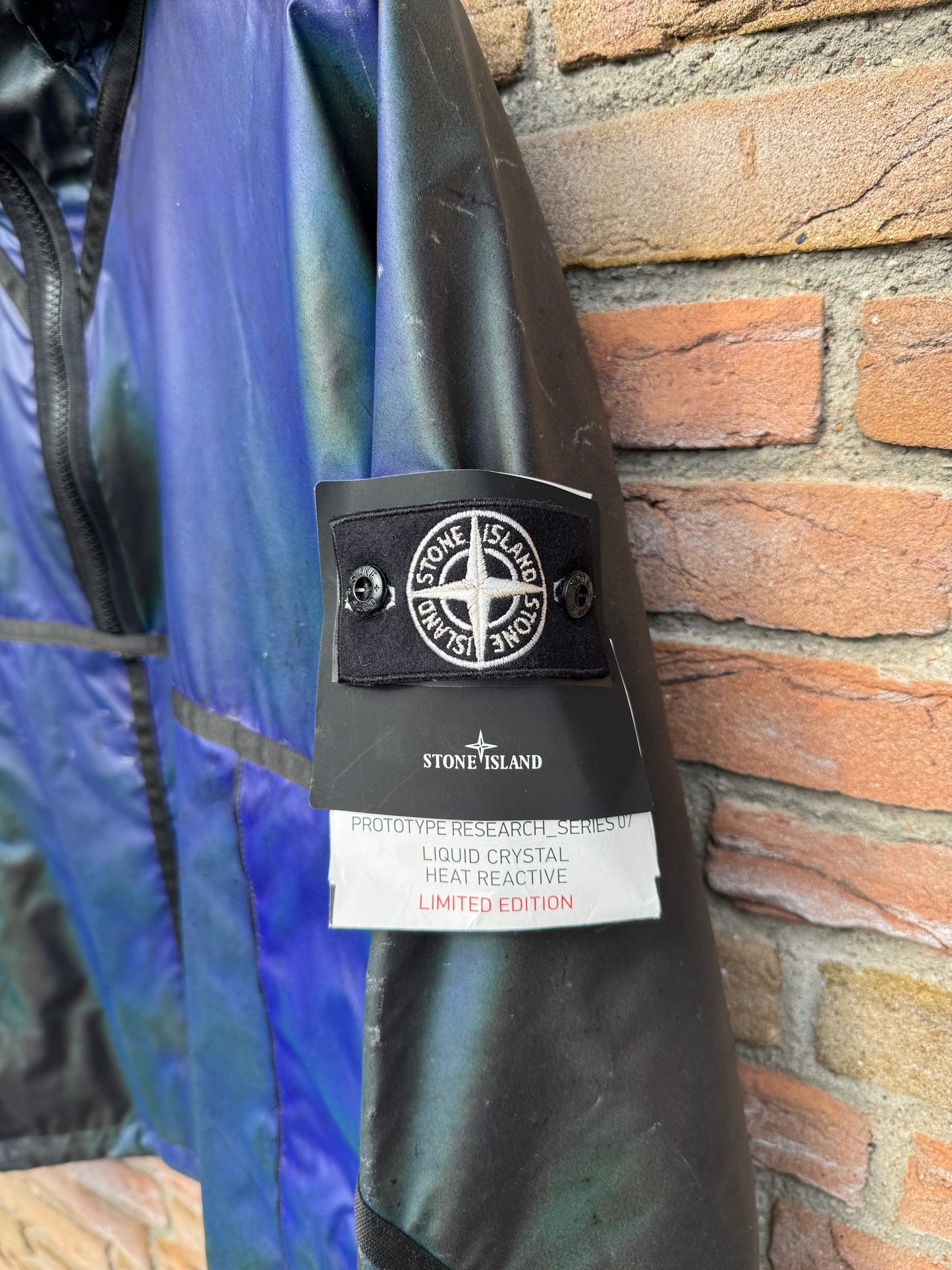 Stone Island Prototype 07 Liquid Crystal Heat Reactive Jacket - XL