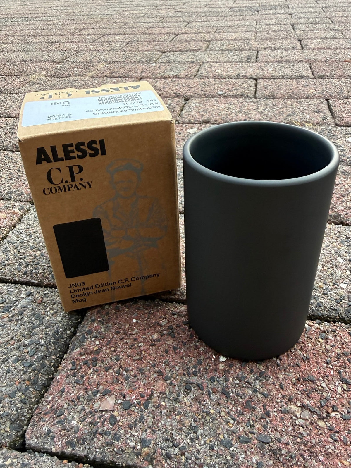 C.P. Company x Alessi Steel Double Wall Mug