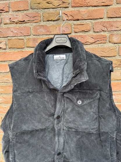 Stone Island Corduroy 800 Down Frost Gilet - 3XL