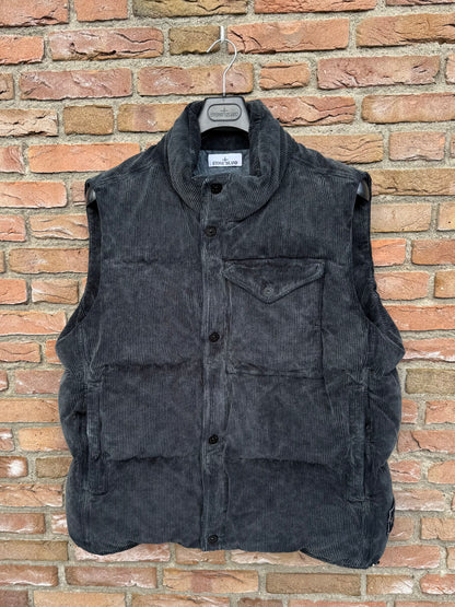 Stone Island Corduroy 800 Down Frost Gilet - 3XL