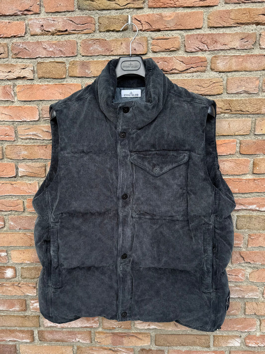 Stone Island Corduroy 800 Down Frost Gilet - 3XL