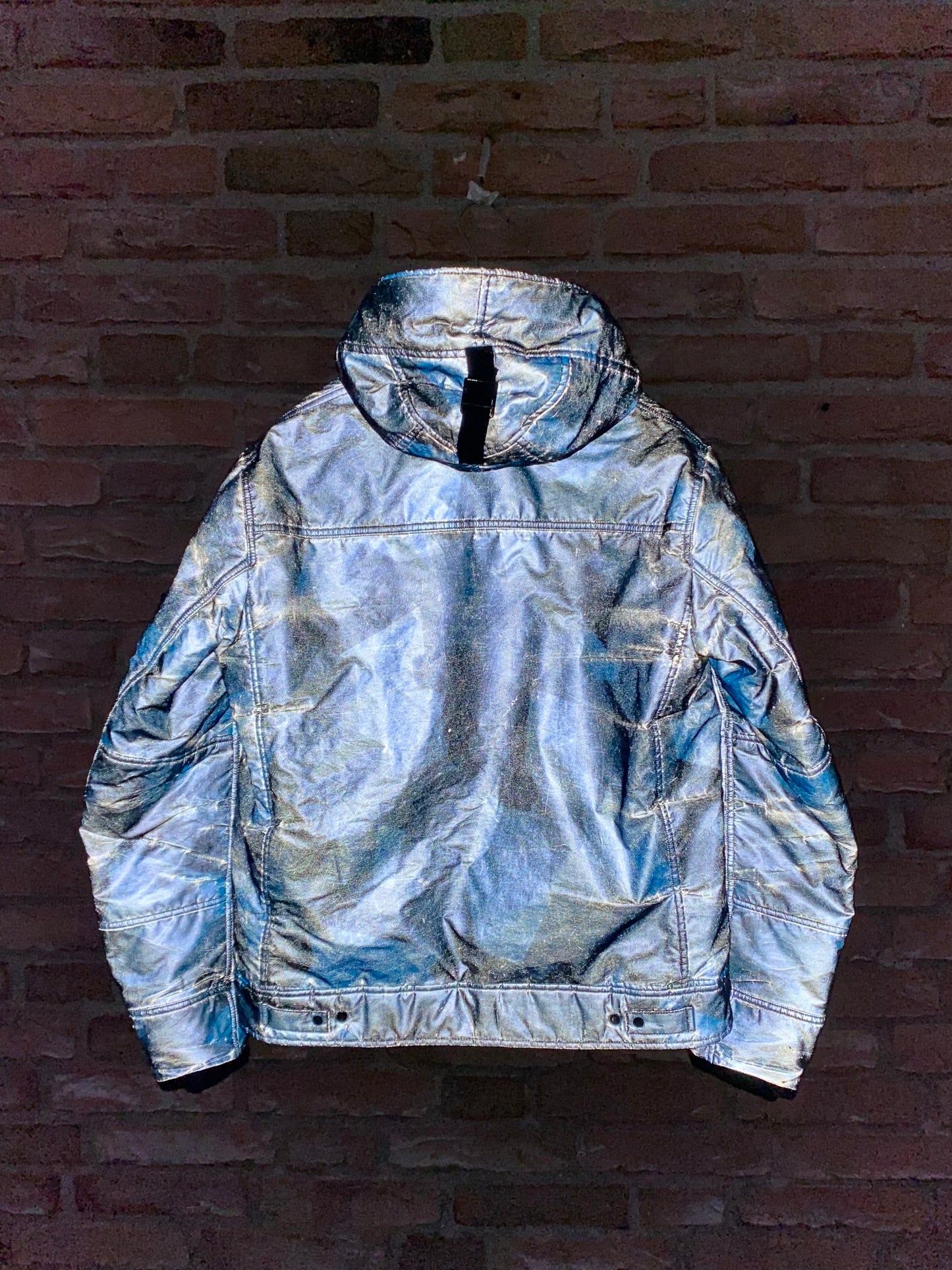 Stone Island Reflective Camouflage Jacke - XL