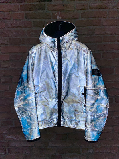 Stone Island Reflective Camouflage Jacke - XL